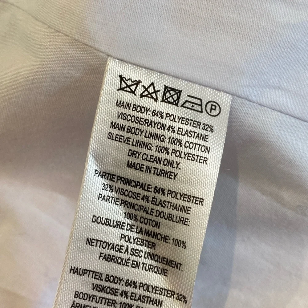 NWT French Connection Sundae Suiting Single Breasted Blazer Jacket 8 - Picture 4 of 5